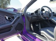2022 Purple Lamborghini Huracan LP 610-4 EVO Spyde