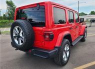 2020 RED Jeep Wrangler Sahara