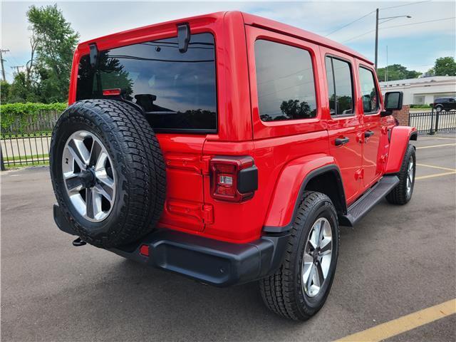 2020 RED Jeep Wrangler Sahara