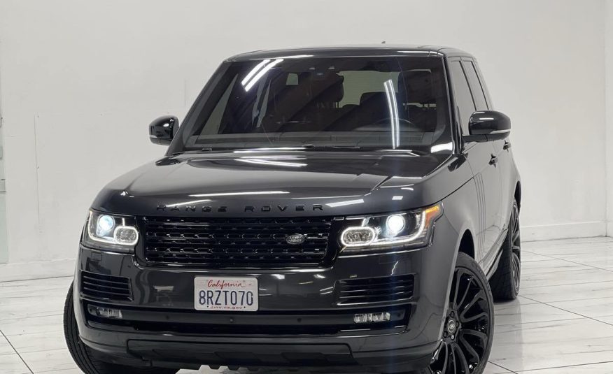 2017 Land Rover Range Rover HSE