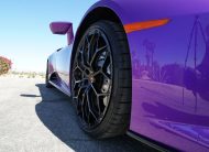 2022 Purple Lamborghini Huracan LP 610-4 EVO Spyde