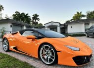 2018 Lamborghini Huracan LP580-2 Spyder Convertible 2D