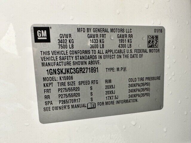 2016 Chevrolet Suburban LTZ