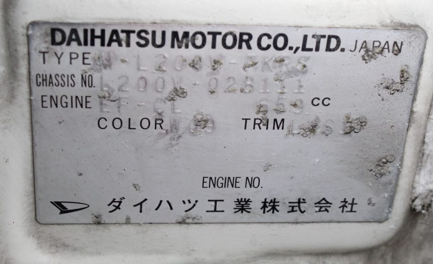 1991 Daihatsu Mira