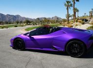 2022 Purple Lamborghini Huracan LP 610-4 EVO Spyde