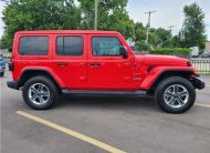 2020 RED Jeep Wrangler Sahara