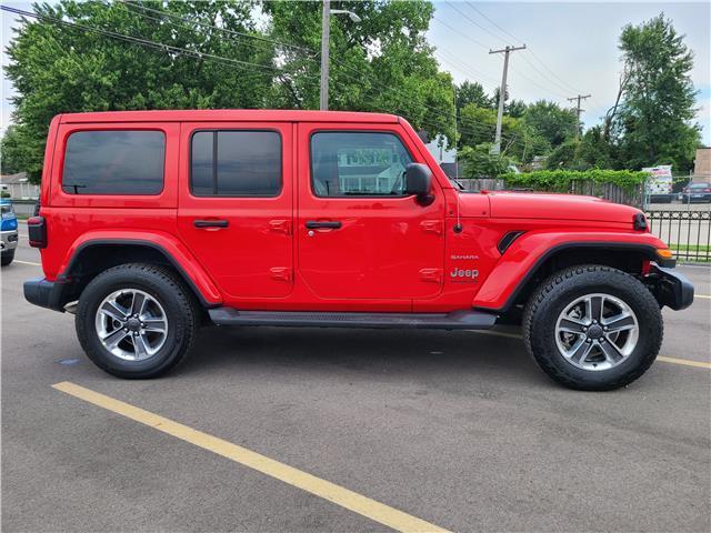 2020 RED Jeep Wrangler Sahara