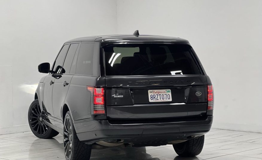2017 Land Rover Range Rover HSE