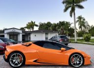 2018 Lamborghini Huracan LP580-2 Spyder Convertible 2D