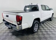 2018 Toyota Tacoma SR5 16923 Miles Super White 4D Double Cab 3.5L V6 PDI DOHC 24