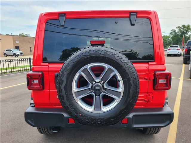 2020 RED Jeep Wrangler Sahara