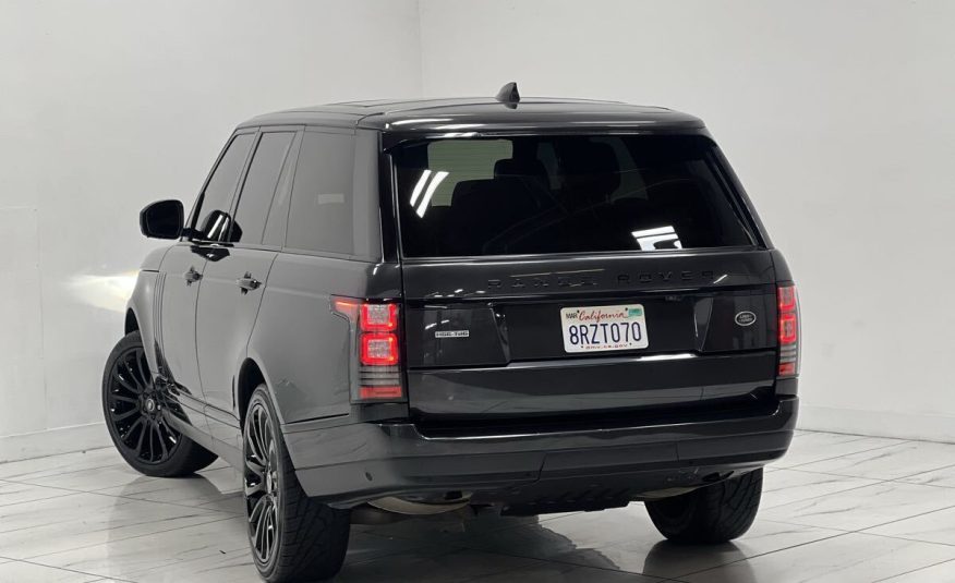 2017 Land Rover Range Rover HSE