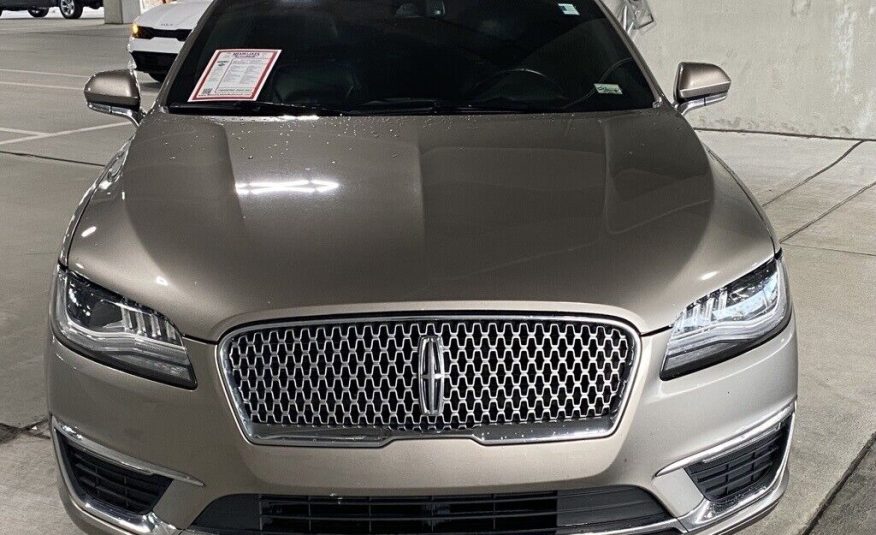 2019 Lincoln MKZZephyr Hybrid