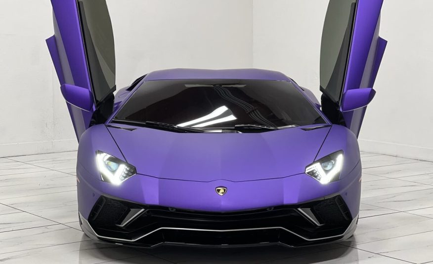 2017 Lamborghini Aventador S