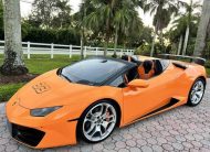 2018 Lamborghini Huracan LP580-2 Spyder Convertible 2D