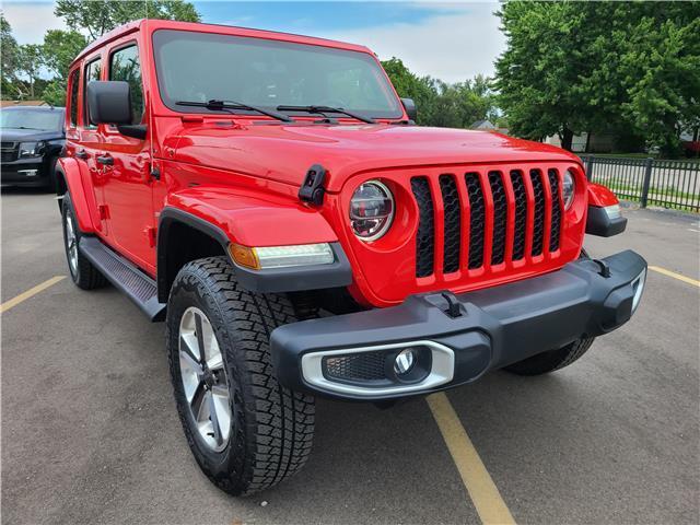 2020 RED Jeep Wrangler Sahara