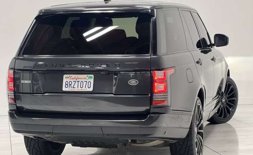 2017 Land Rover Range Rover HSE