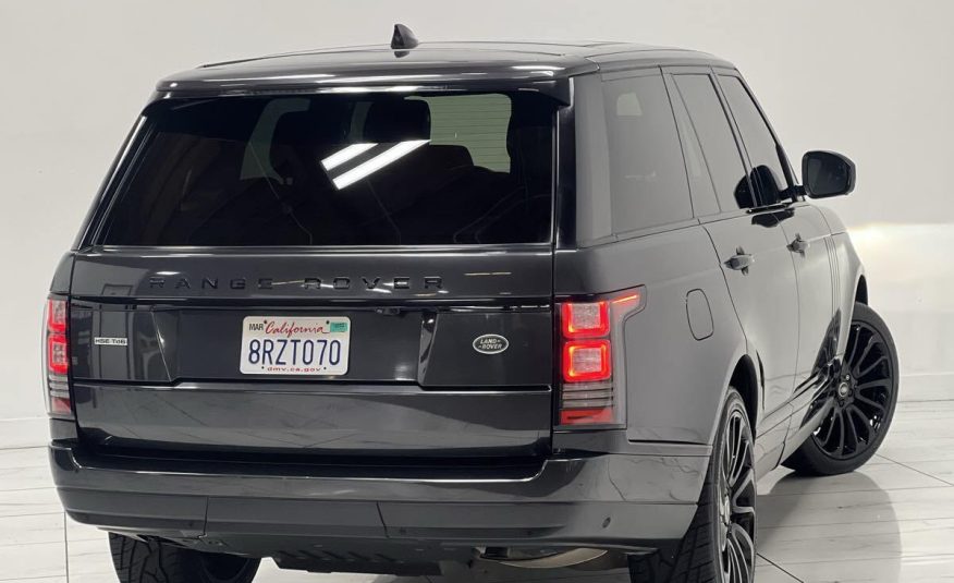 2017 Land Rover Range Rover HSE