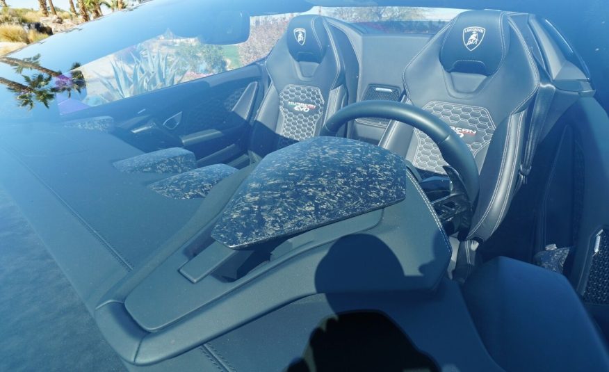 2022 Purple Lamborghini Huracan LP 610-4 EVO Spyde