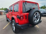 2020 RED Jeep Wrangler Sahara