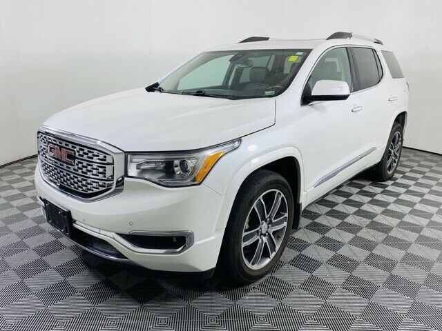 2019 GMC Acadia Denali 40039 Miles White Frost Tricoat 4D Sport Utility 3.6L V6
