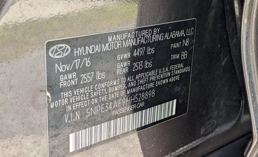 2017 Hyundai Sonata Limited