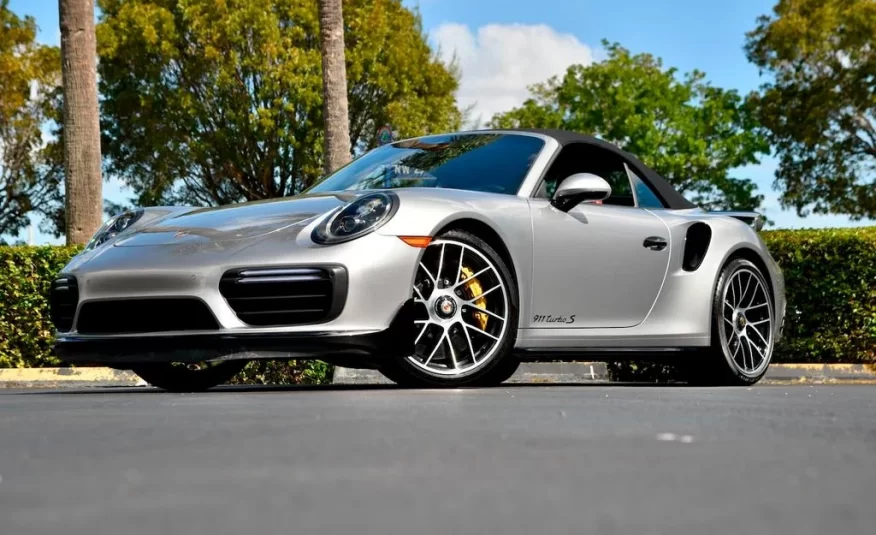2019 Porsche 911 Turbo S Cabriolet