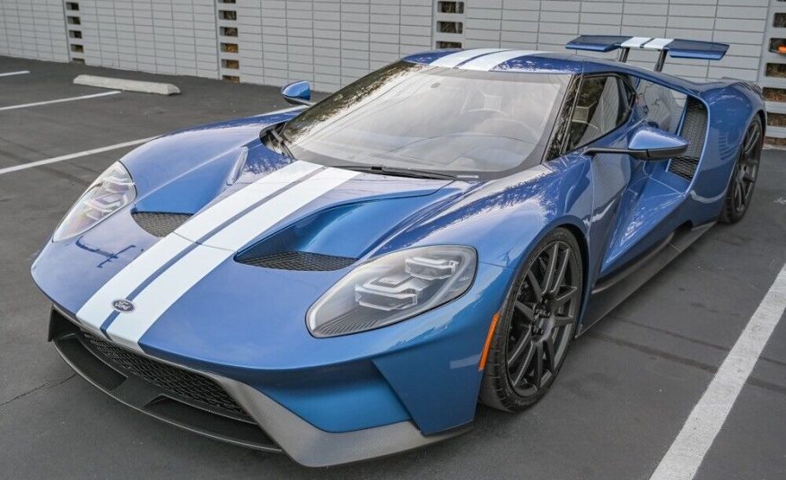 2019 Blue Ford Ford GT