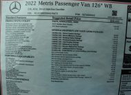 2022 Mercedes-Benz Metris Passenger Van