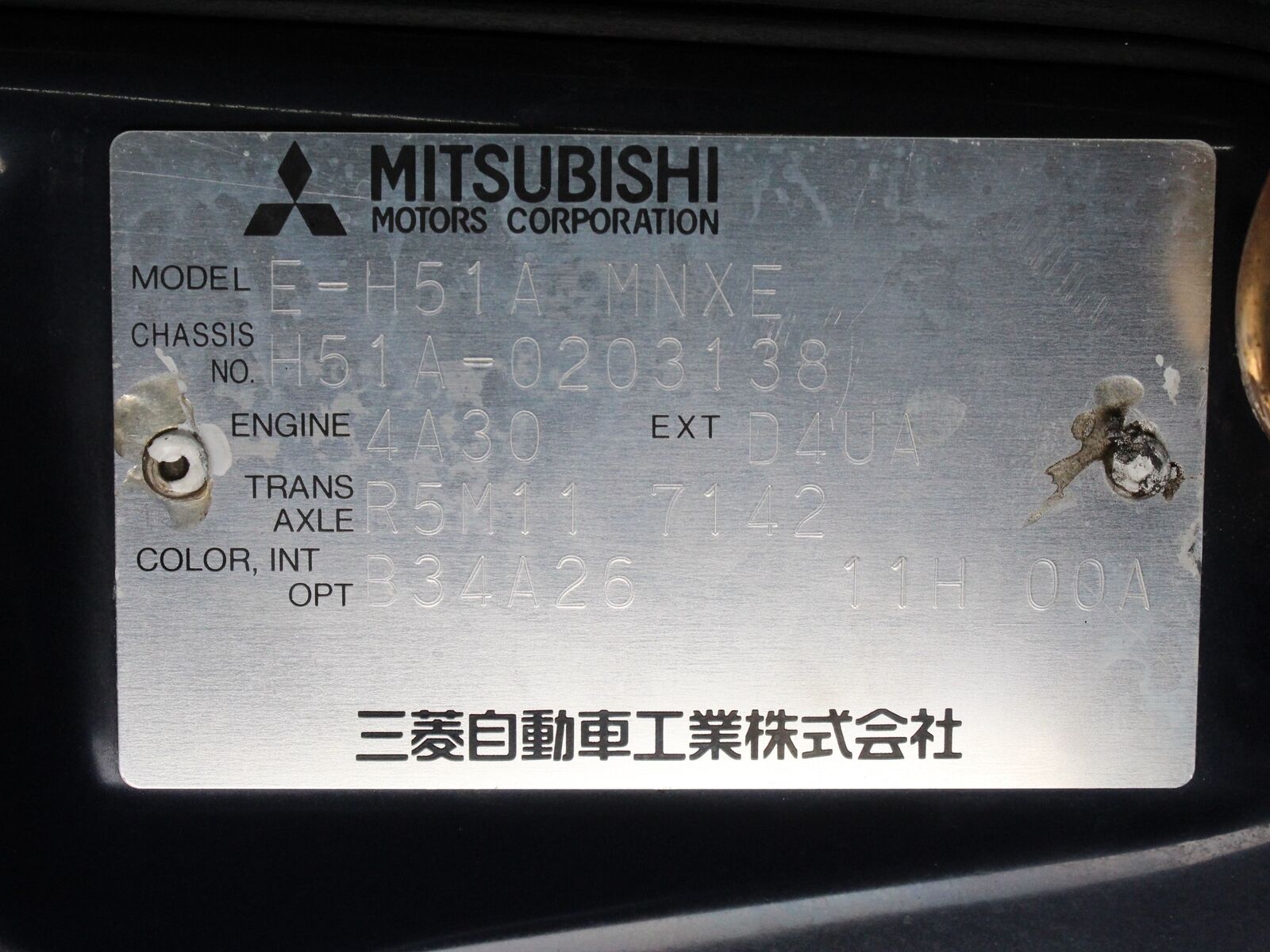 1997 Mitsubishi Pajero Mini
