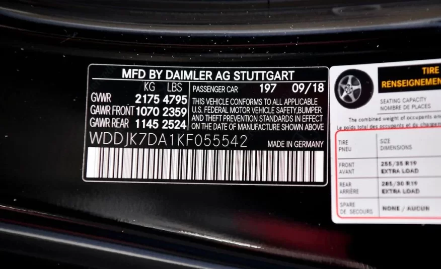 2019 Mercedes-Benz SL SL 550 Roadster
