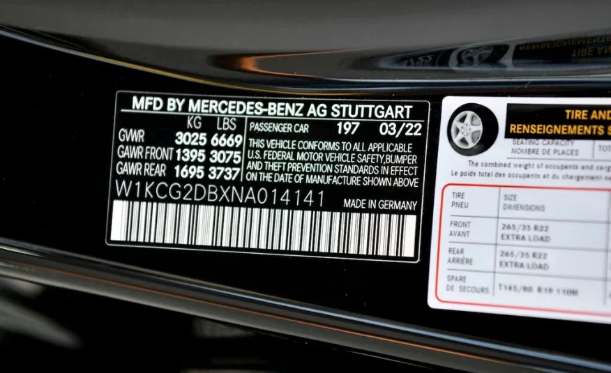 2022 Mercedes-Benz EQS EQS 450+ Sedan
